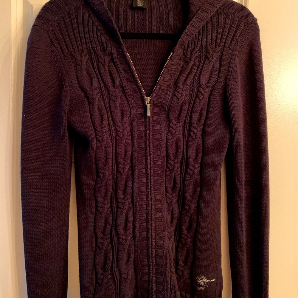 CALVIN KLEIN Zippered Sweater